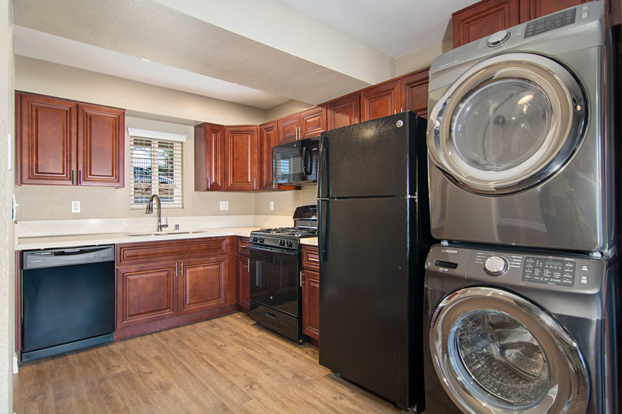 Washer & Dryer in units on our 2 bedroom units. - Pacific Cove