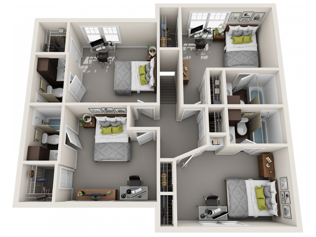 5x5.5 floor 2 - Ave at Norman