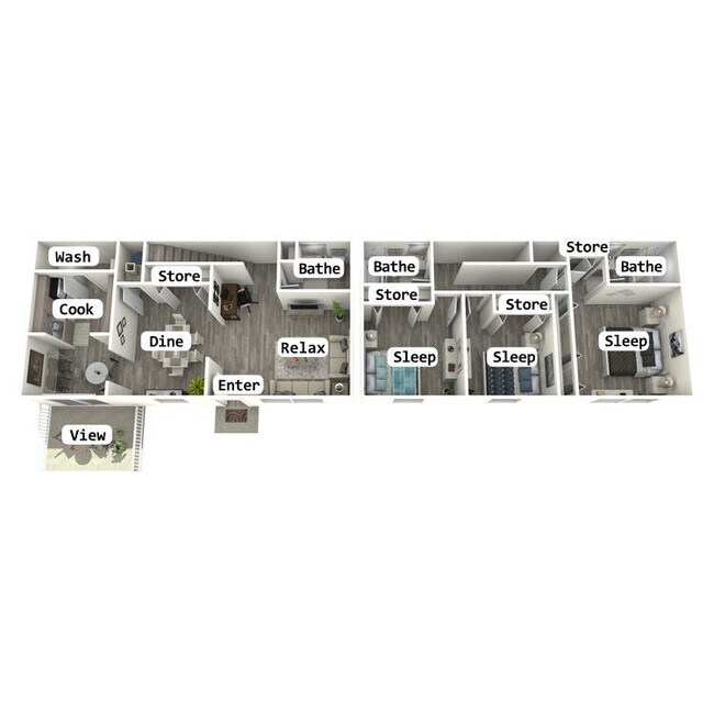 Floorplan - Grey Parc of Macon