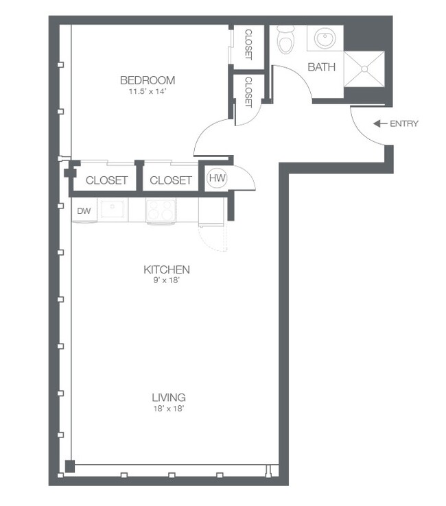 Floorplan - Circle F Lofts