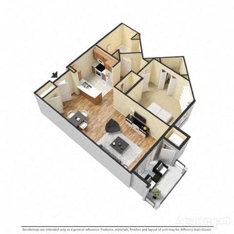 Floorplan - Glacier Valley at Reston Heights