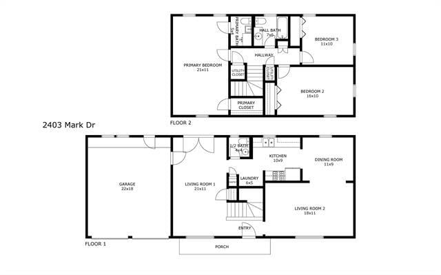 Building Photo - 2403 Mark Dr