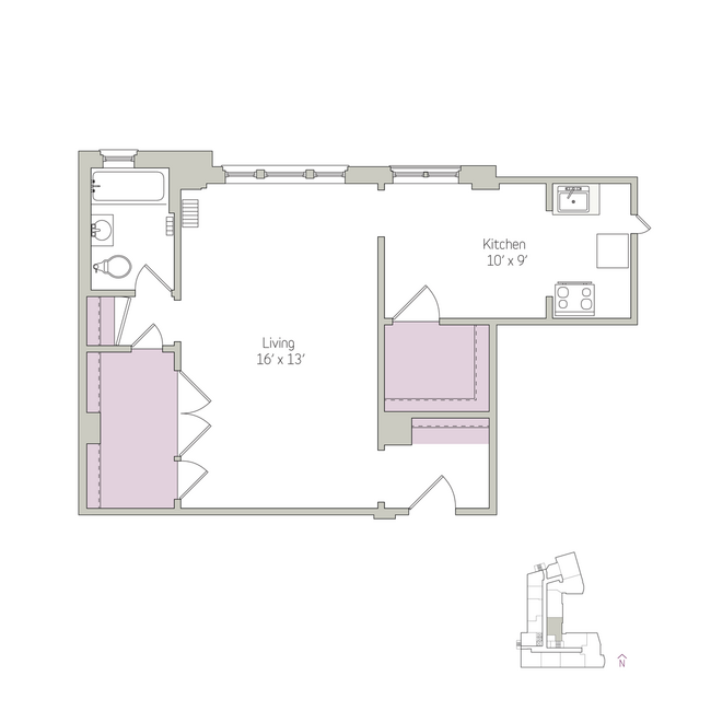 Floorplan - East Park Tower