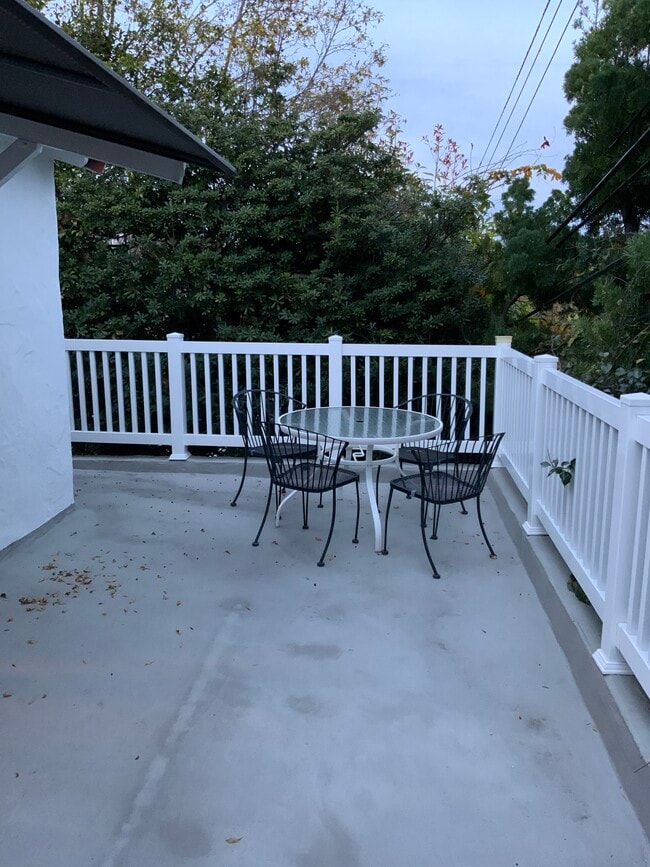 Patio-East view - 10610 Wellworth Ave