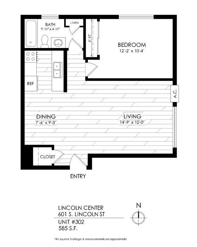 Floorplan - Lincoln Center