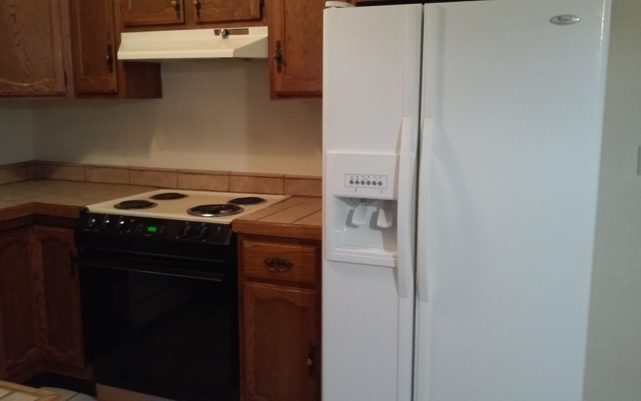 Side by side fridge with water and ice in the door - 931 McFarlan Ave