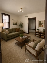 Living room (AI staged for ideas!) - 1316 Raab Ave