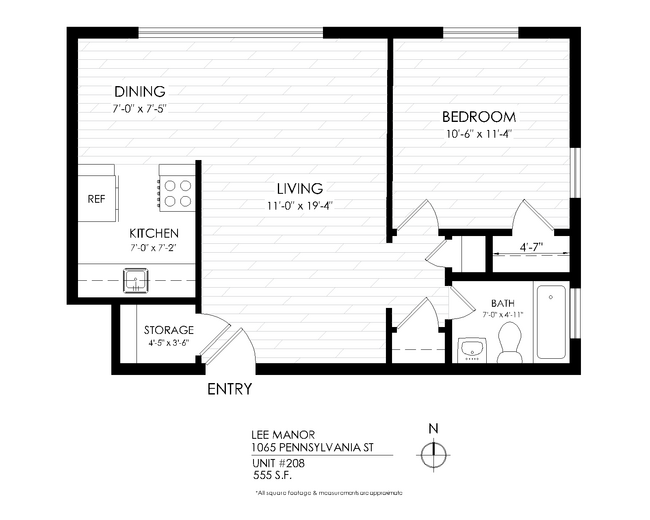 Floorplan - Lee Manor