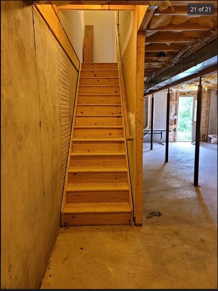 Basement unfinished - 7 Lotus Dr