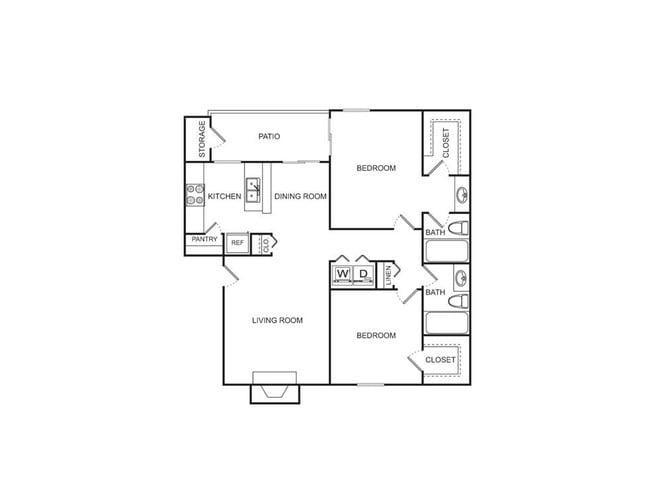 2BR/2BA - Cranbrook Forest