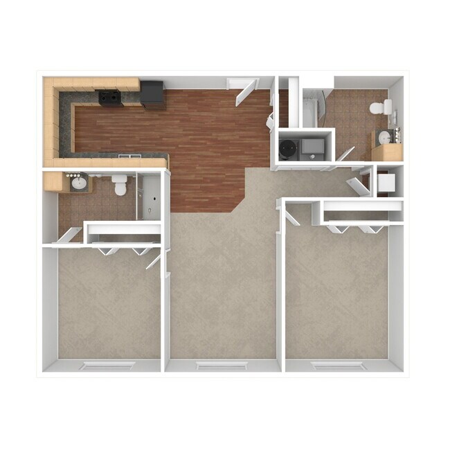 Floorplan - Iron Point Apartments