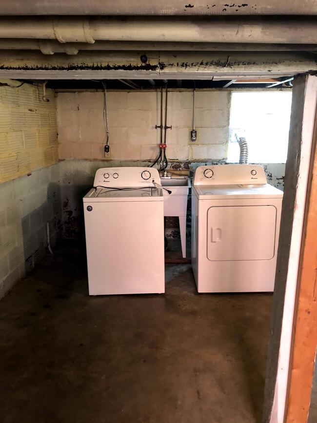 Washer and Dryer in basement - 25 5th Ave