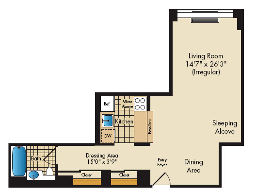 Floorplan - The Sagamore