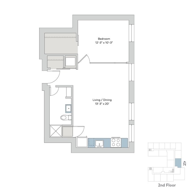 Floorplan - Interstate Flats