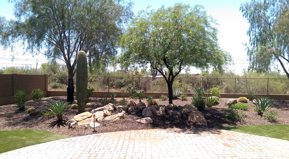 Back Yard - 4629 E Thunder Hawk Rd