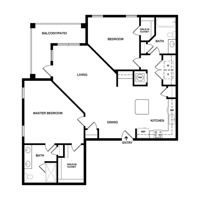 Floorplan - Canyon Springs Apartments
