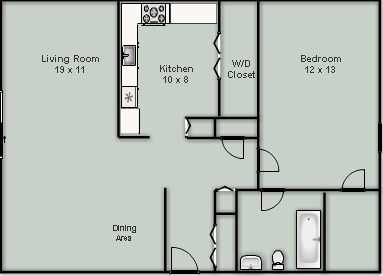 1BR/1BA - The Residence Village Green