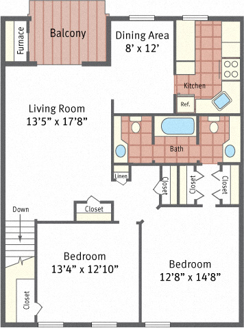 Floorplan - Hollidaysburg Manor