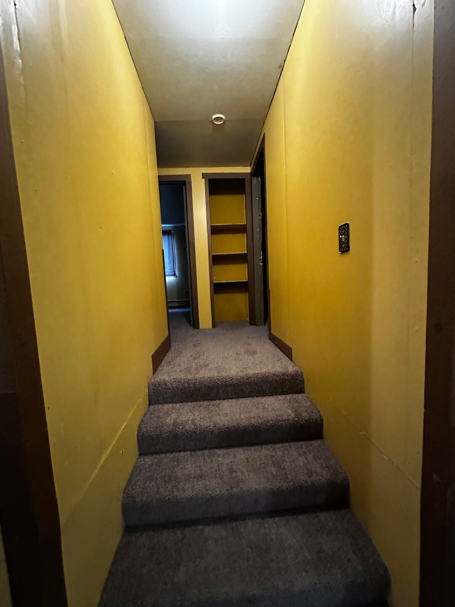 Hallway to bedrooms from 1st floor living room - 3431 19th Ave E