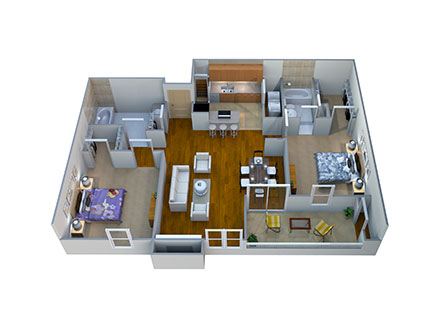 Floorplan - Southern Oaks