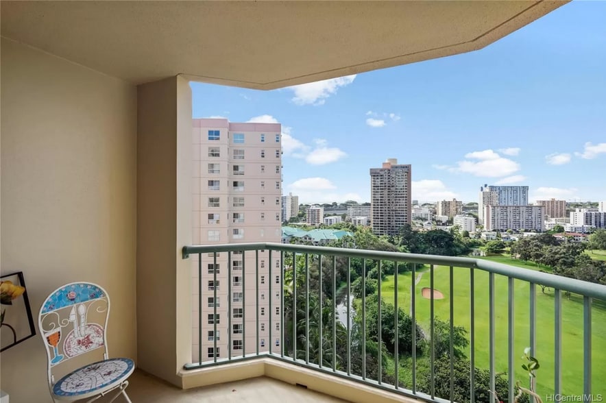Lanai - City view - 3054 Ala Poha Plz