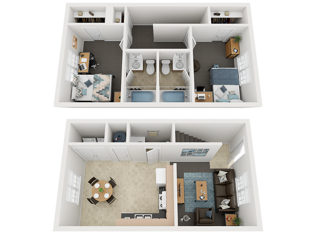 Method Townhomes_2x2_5_TH Combined - Method Townhomes