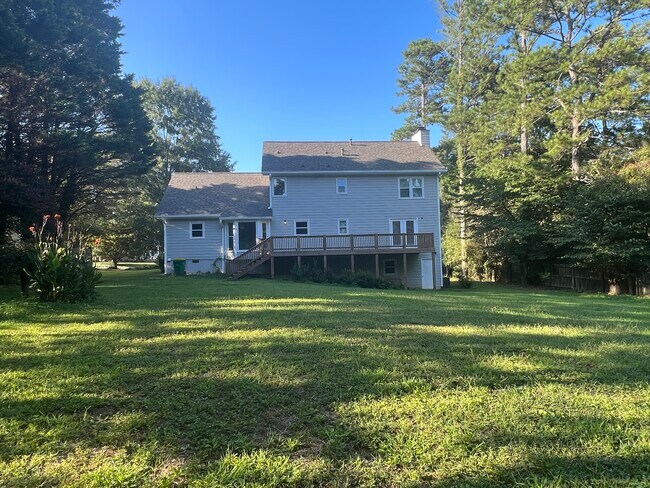 backyard - 1221 Settlebench Ln NW