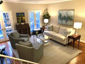 Double French doors to private patio - 1660 Beekman Pl NW