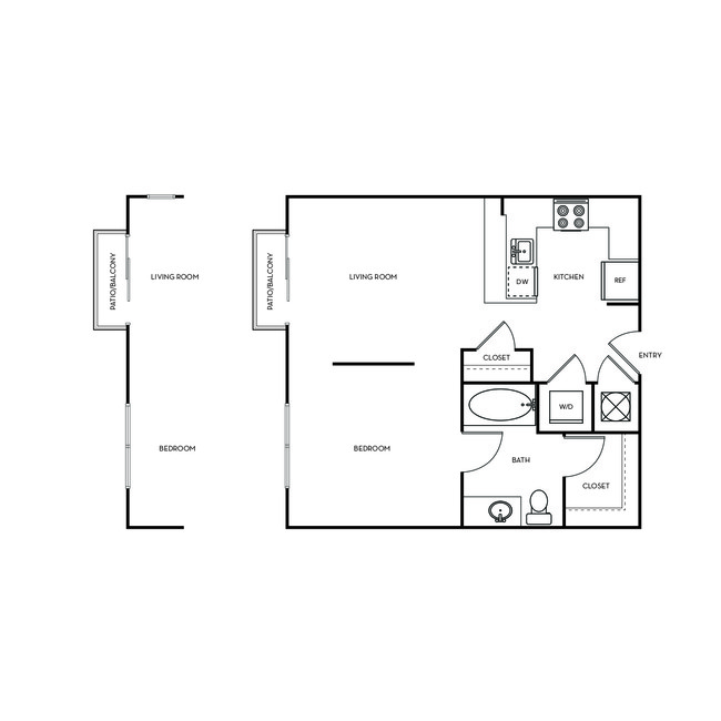 Floorplan - Vistas @ 707