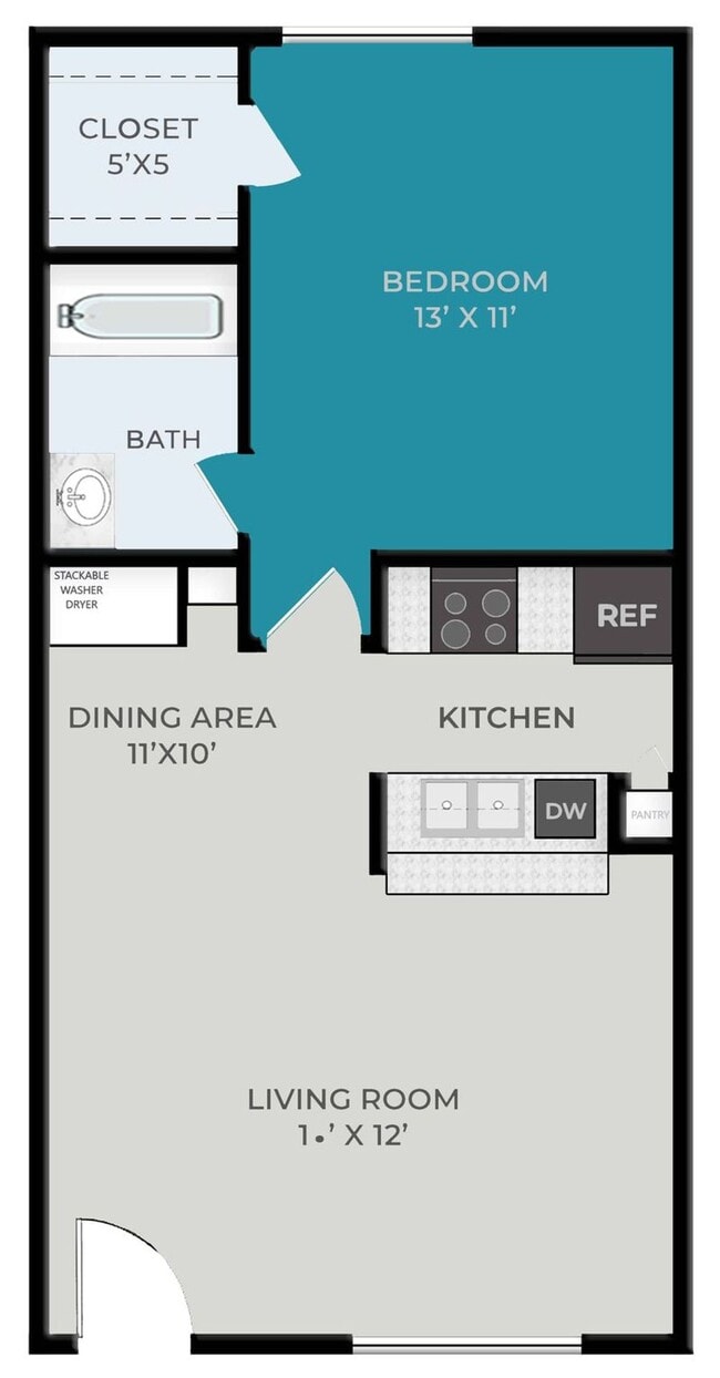 Floorplan - The CUE at Medical Center