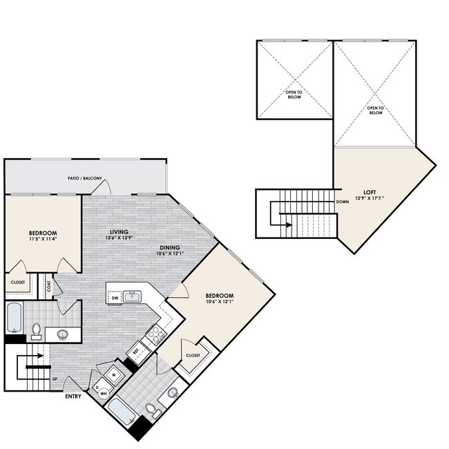Floorplan - Vantage at Spring Creek