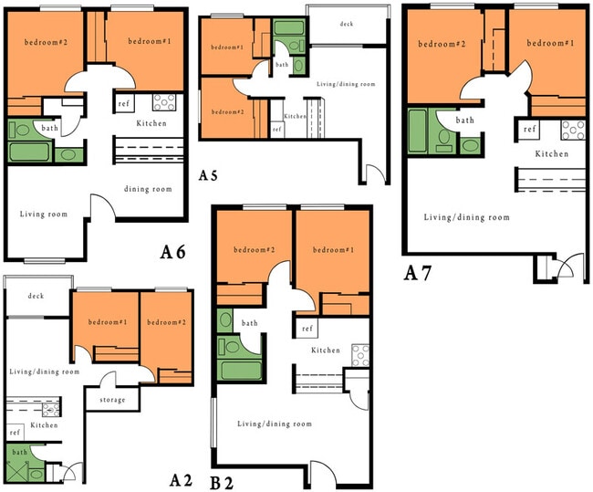 2 Bedroom Floor Plans - 4504 16th Ave NE