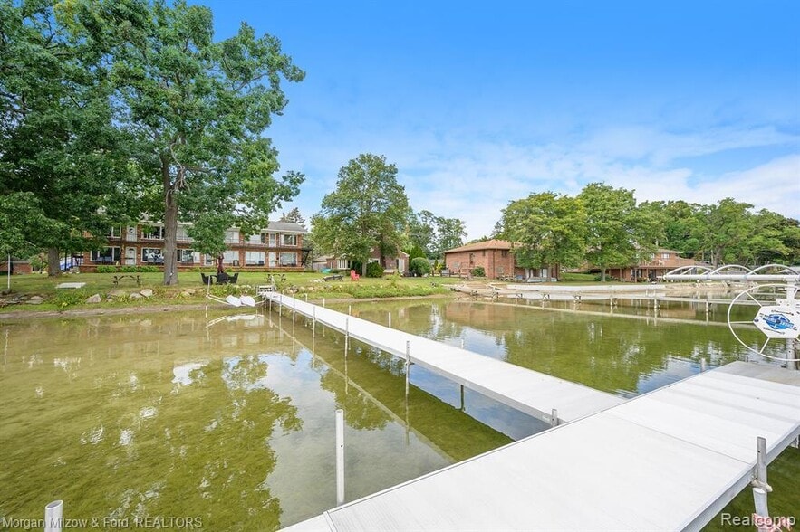 View of Building from Dock - 5375 Cooley Lake Rd