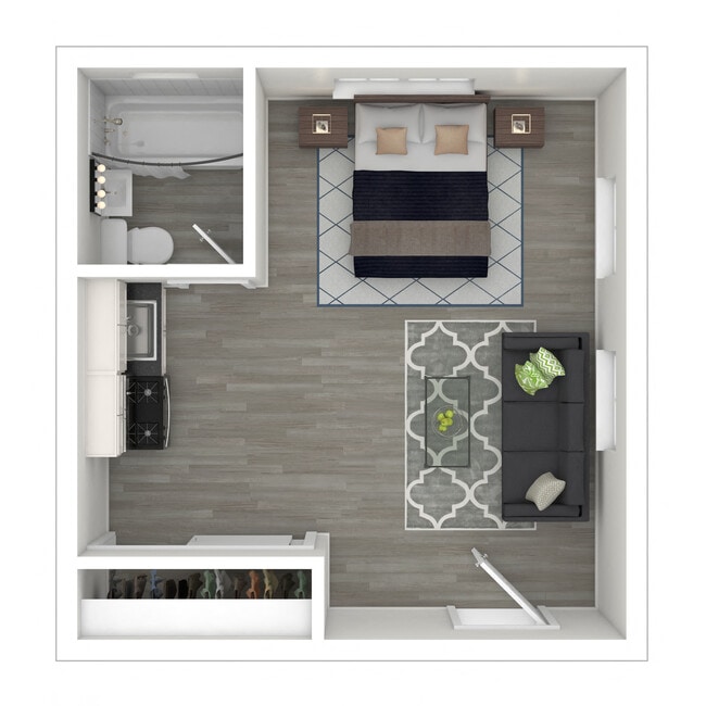 Floorplan - Hollymont Apartments