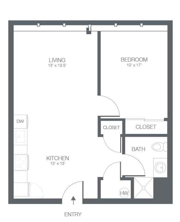 Floorplan - Circle F Lofts