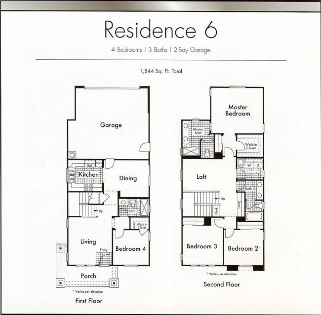 floor plan - 2965 Bella Dr