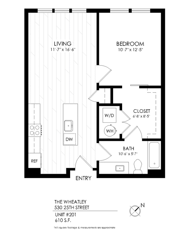 Floorplan - The Wheatley Flats