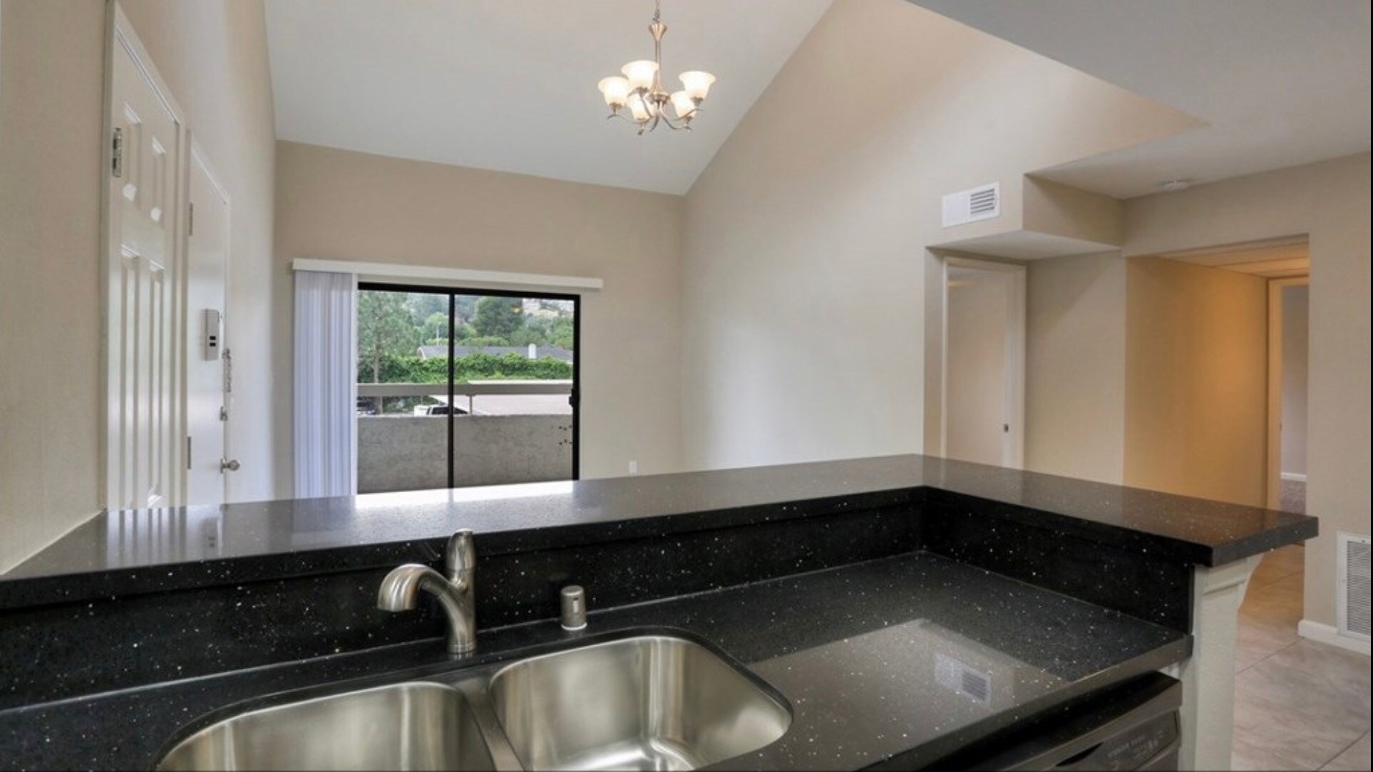 view to living room - 25019 Peachland Ave