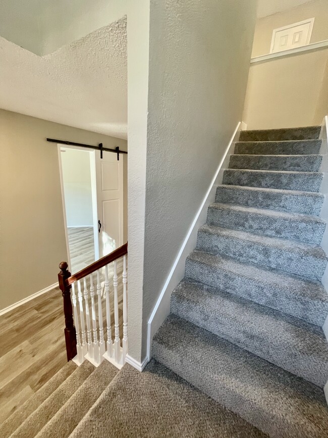 Stairs to second floor - 2852 Clear Creek Dr