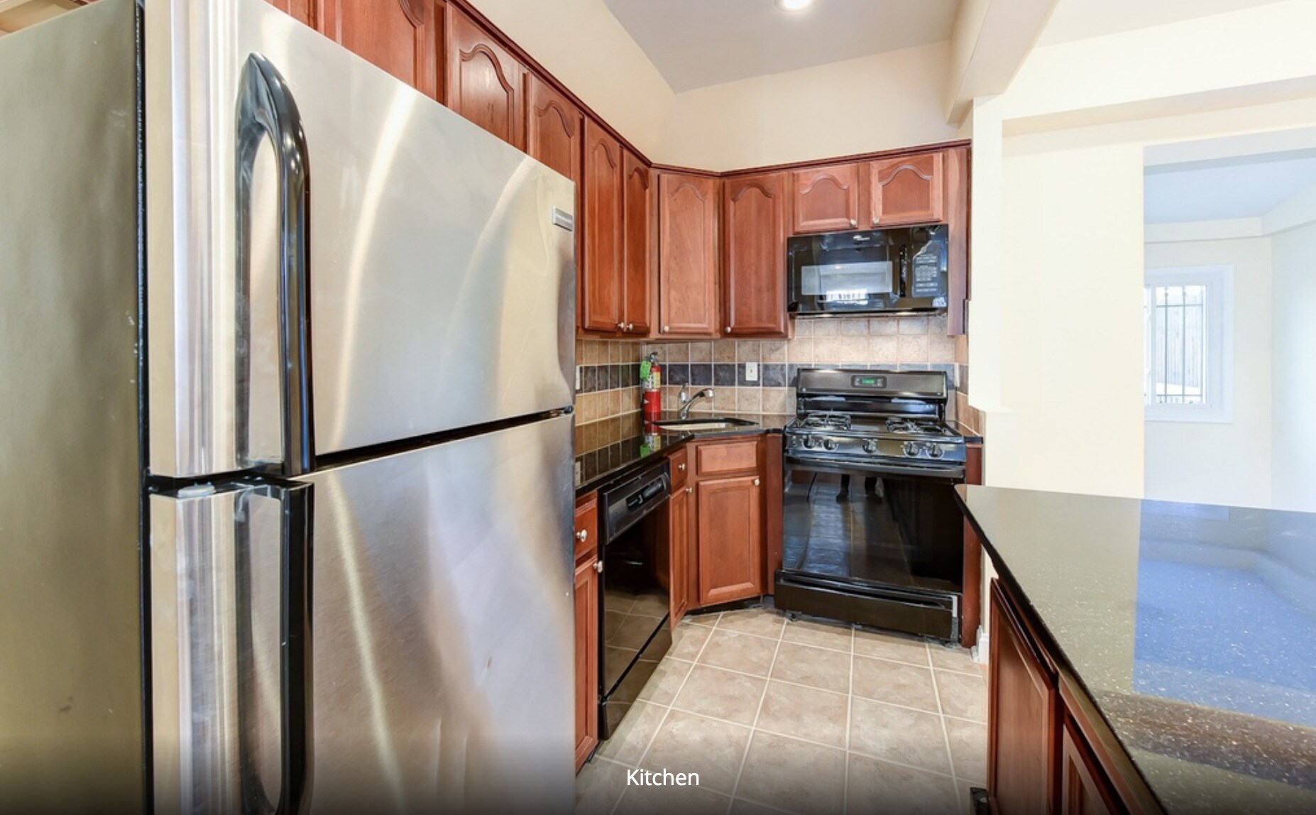 Modern kitchen with new appliance - 1216 Florida Ave NE
