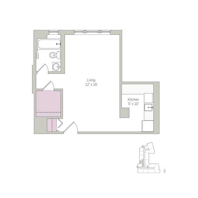 Floorplan - East Park Tower