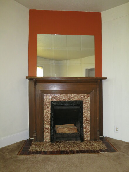 Decorative fireplace - 1207 E 4th St