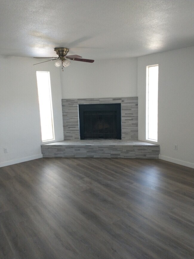 Large additional family room with fireplace - 1819 S Windsor