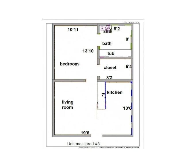 Floorplan - 1221 Vallejo Apartments
