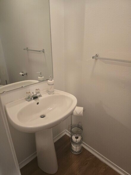 Half bathroom downstairs - 6434 Ziegler Ln