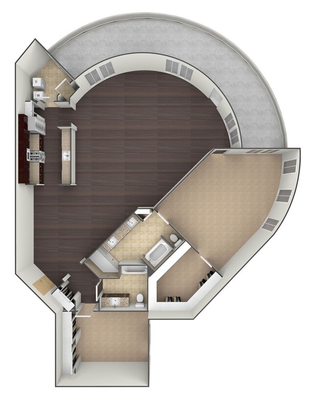 Floorplan - Bell Tower Flats