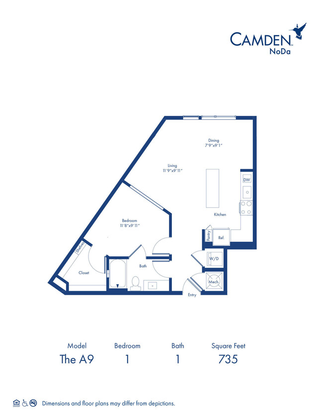 Floorplan - Camden NoDa