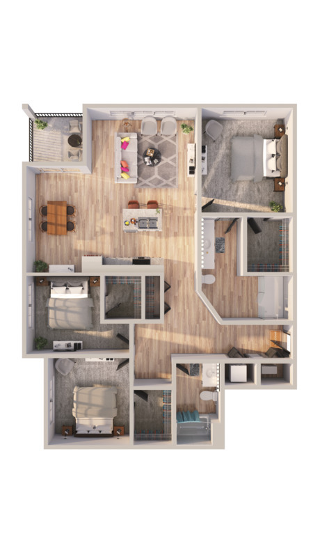 Floorplan - Harper Place at Bees Ferry