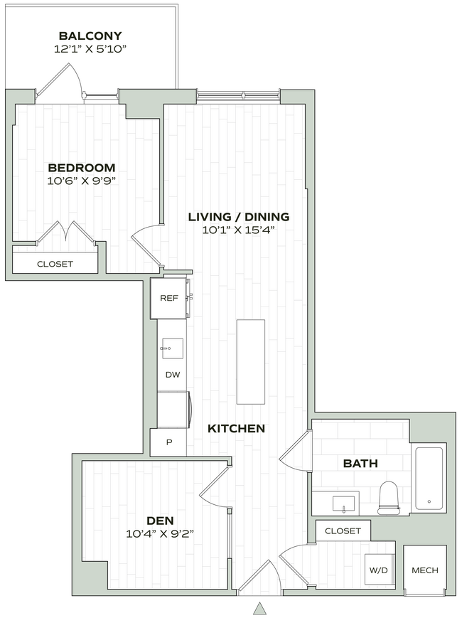 Floorplan - Alula at Bridge District