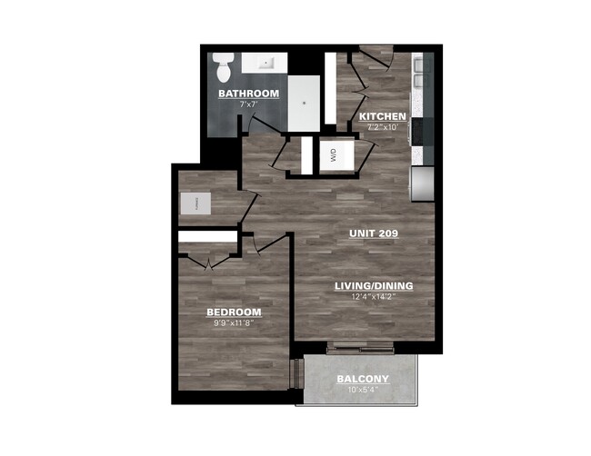 Floorplan - The Mondrian